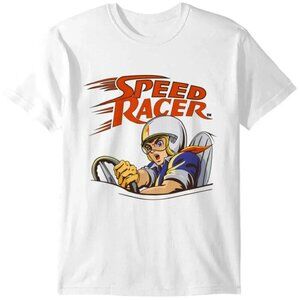 Speed Racer Shirt Classic Anime Racing Tee Retro Car Enthusiast Unisex Shirt 90